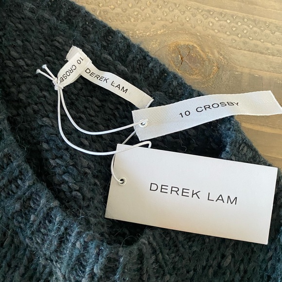 NWT Derek Lam 10 Crosby Peplum Sweater Size P - Picture 9 of 14